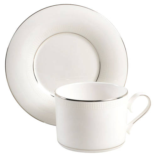 Tribeca Flat Cup & Saucer Set