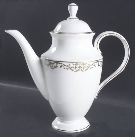 Coronet Gold Coffee Pot & Lid