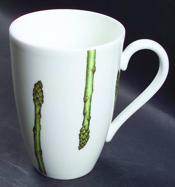Continental Dining Asparagus Mug