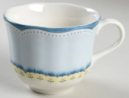 Provencal Sky Flat Cup