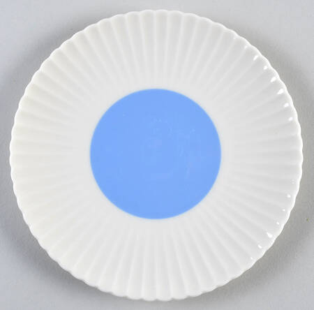 Temple (Blue Center) Saucer for Cream Soup Bowl
