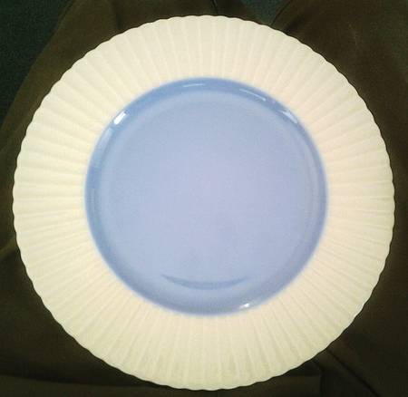 Temple (Blue Center) Dinner Plate