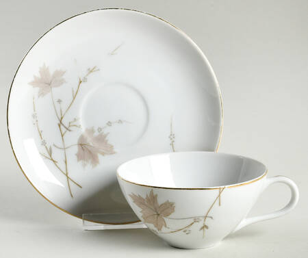 Nancy Flat Cup & Saucer Set