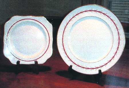 LAM40 Square Salad Plate