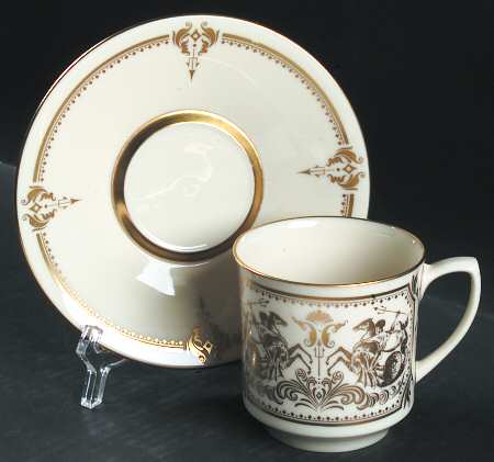 Kings (Giftware Cup & Saucer Only) Flat Cup & Saucer Set