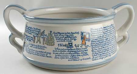 The Night Before Christmas Beverage Crock No Lid