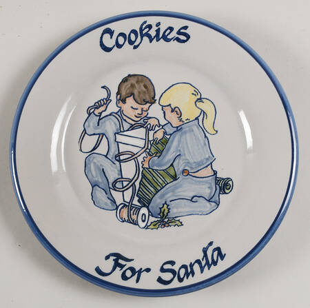 Cookies For Santa Collection Cookies for Santa Luncheon Plate