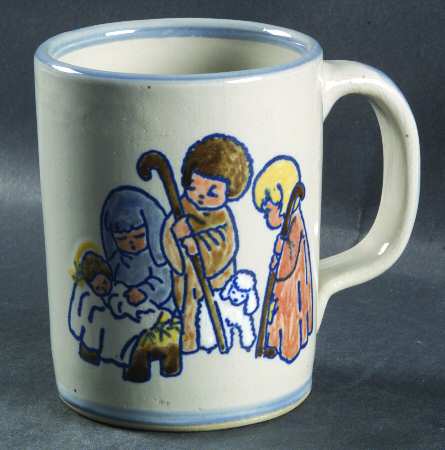 Manger Pattern Mug