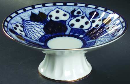 Russian Domes Round Compote (Height X Width)