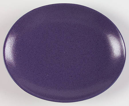 Blueberry Small Oval Plate