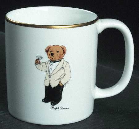 Martini Bear Mug