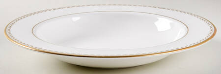 Pearl Gold 9" Soup/Pasta Bowl