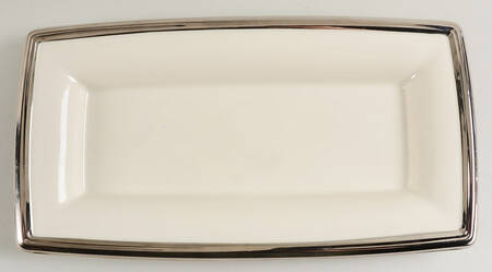 Solitaire Nouveau 13" Rectangular Serving Platter