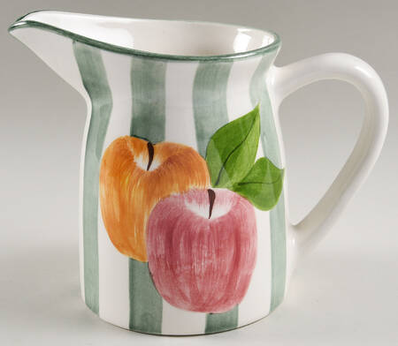 Apple Stripe 50 Oz Pitcher