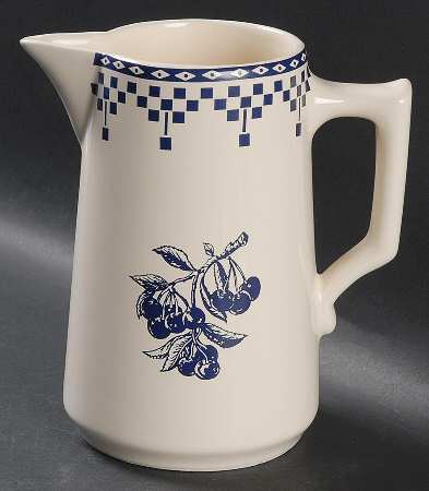 Damier Blue 36 Oz Pitcher