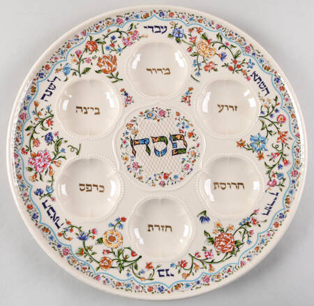 L'Chaim Passover Seder Plate