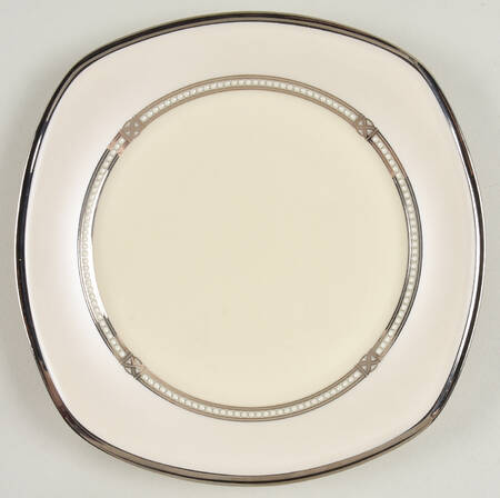 Engagement Square Salad Plate