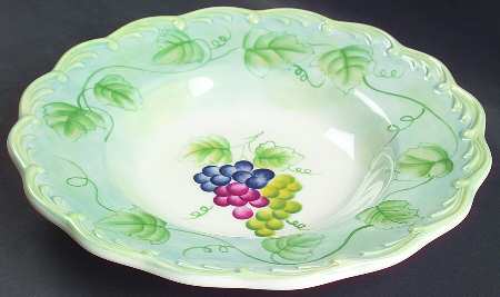 Tuscan Vine Accessories 9" Soup/Pasta Bowl