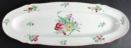 Old Strasbourg (Off White Background) 19" Fish Platter