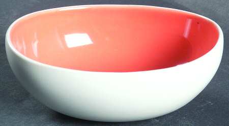 Summer Circle Coral Individual Dip Dish