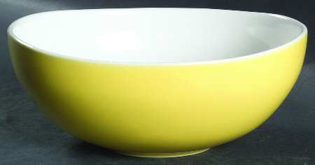 Summer Circle Yellow Soup/Cereal Bowl