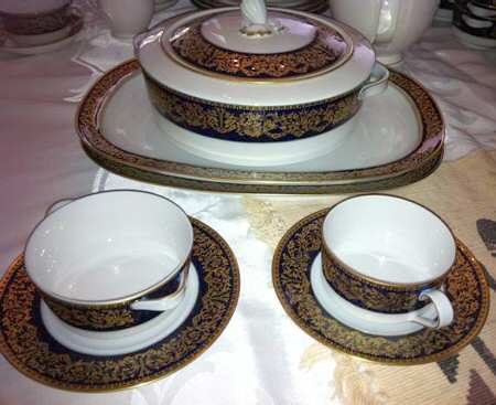 LAG55 Flat Cup & Saucer Set