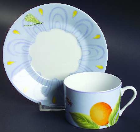Alhambra Flat Cup & Saucer Set
