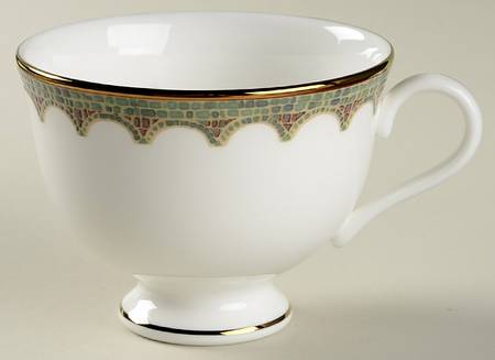 Mosaico d'Italia Mattonella Footed Cup