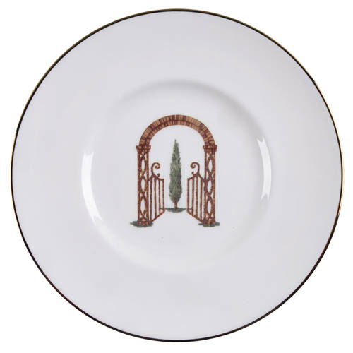 Mosaico d'Italia Cipresso Salad/Dessert Plate