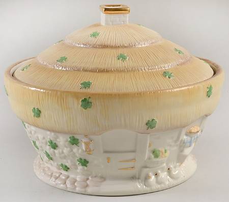 Irish Blessing Round Covered Vegetable