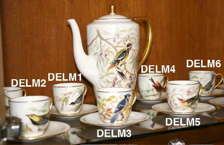 T371 Flat Demitasse Cup & Saucer Set