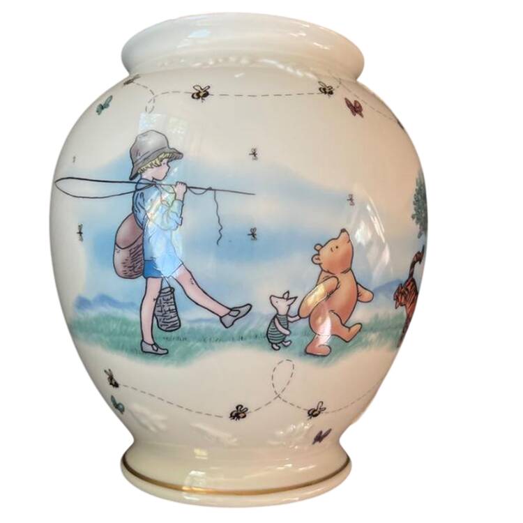 Classic Pooh Vase-Honey Pot-Imperfect
