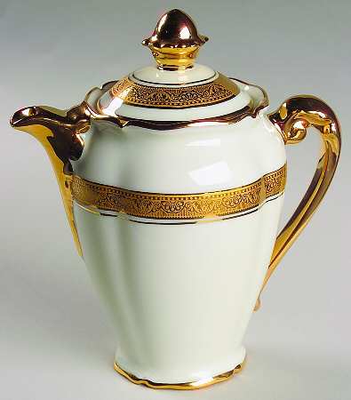 Pompadour Mini Coffee Pot & Lid