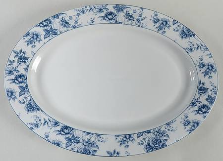 Chesam Chintz 14" Oval Serving Platter