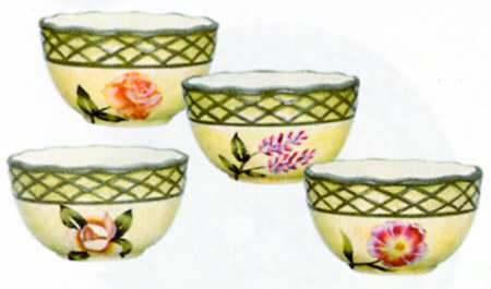 Emma's Garden Coupe Cereal Bowl