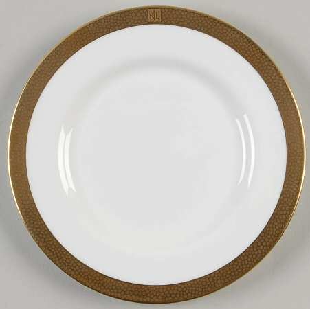 Hewitt Gold Bread & Butter Plate