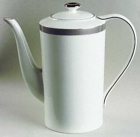 Hewitt Platinum Coffee Pot & Lid