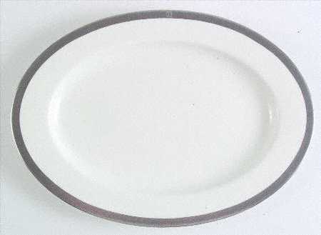 Hewitt Platinum 15" Oval Serving Platter