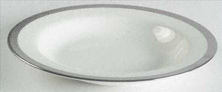 Hewitt Platinum Rim Soup Bowl