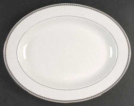 Claridge Platinum 14" Oval Serving Platter