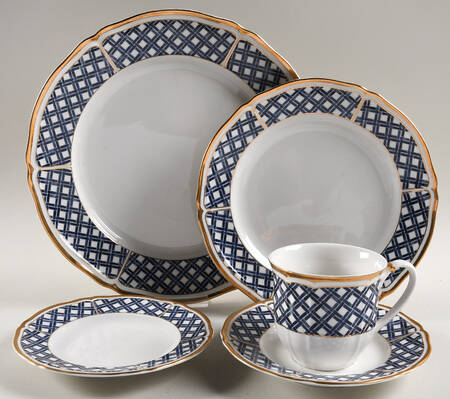Lattice 5 Piece Place Setting