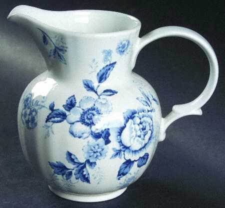 Morning Garden Blue 32 Oz Pitcher