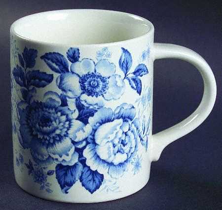 Morning Garden Blue Mug by Ralph Lauren China