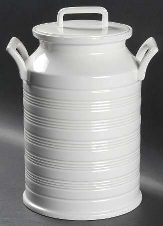 Tin Can Alley Large Canister & Lid by Lenox