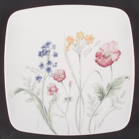 Artist Sketchbook 12" Square Serving Platter