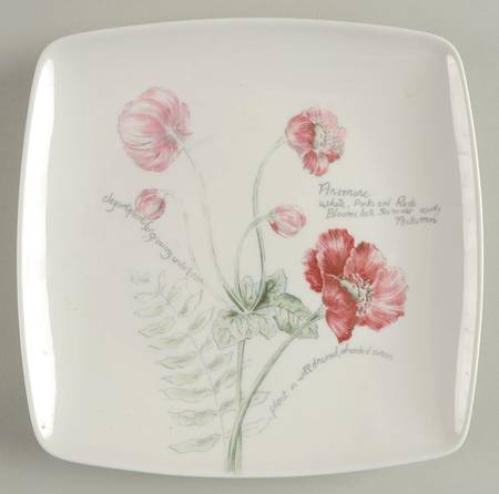 Artist Sketchbook Square Salad Plate by Lenox