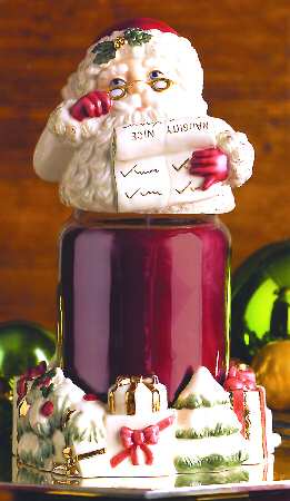 Hosting the Holidays Round Box & Lid with Candle