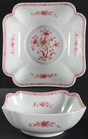Fougere Indienne Red 7" Square Bowl