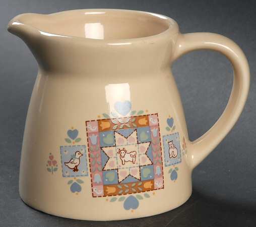 Country Quilt Creamer