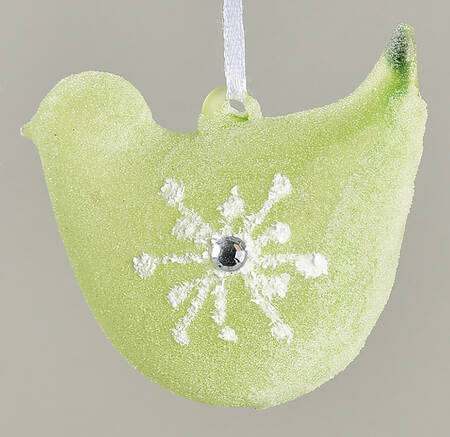 Easter Glassware Ornament Bird